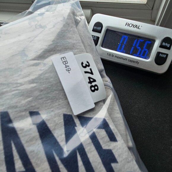 Champion Sweatshirt Vintage Jr XL Notre Dame Fighting Irish Hoodie Gray Academia - Picture 16 of 16